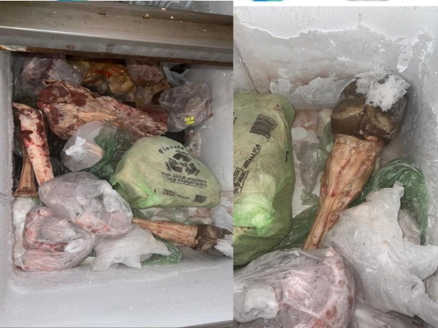 Secuestraron 100 kilos de carne en allanamientos por abigeato